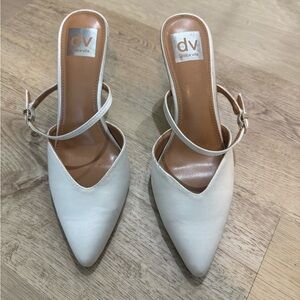 DV by Dolce Vita Women's Cream Heels